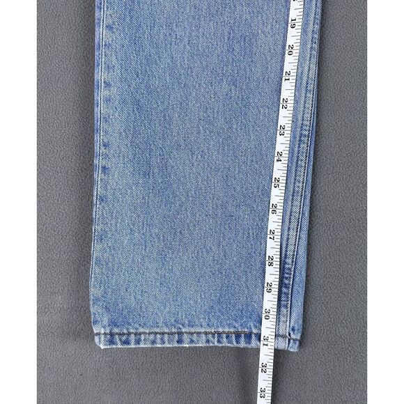 Vintage Levis 501 Jeans Mens 36x32 Blue Light Wash Button Fly made in USA - Picture 14 of 16